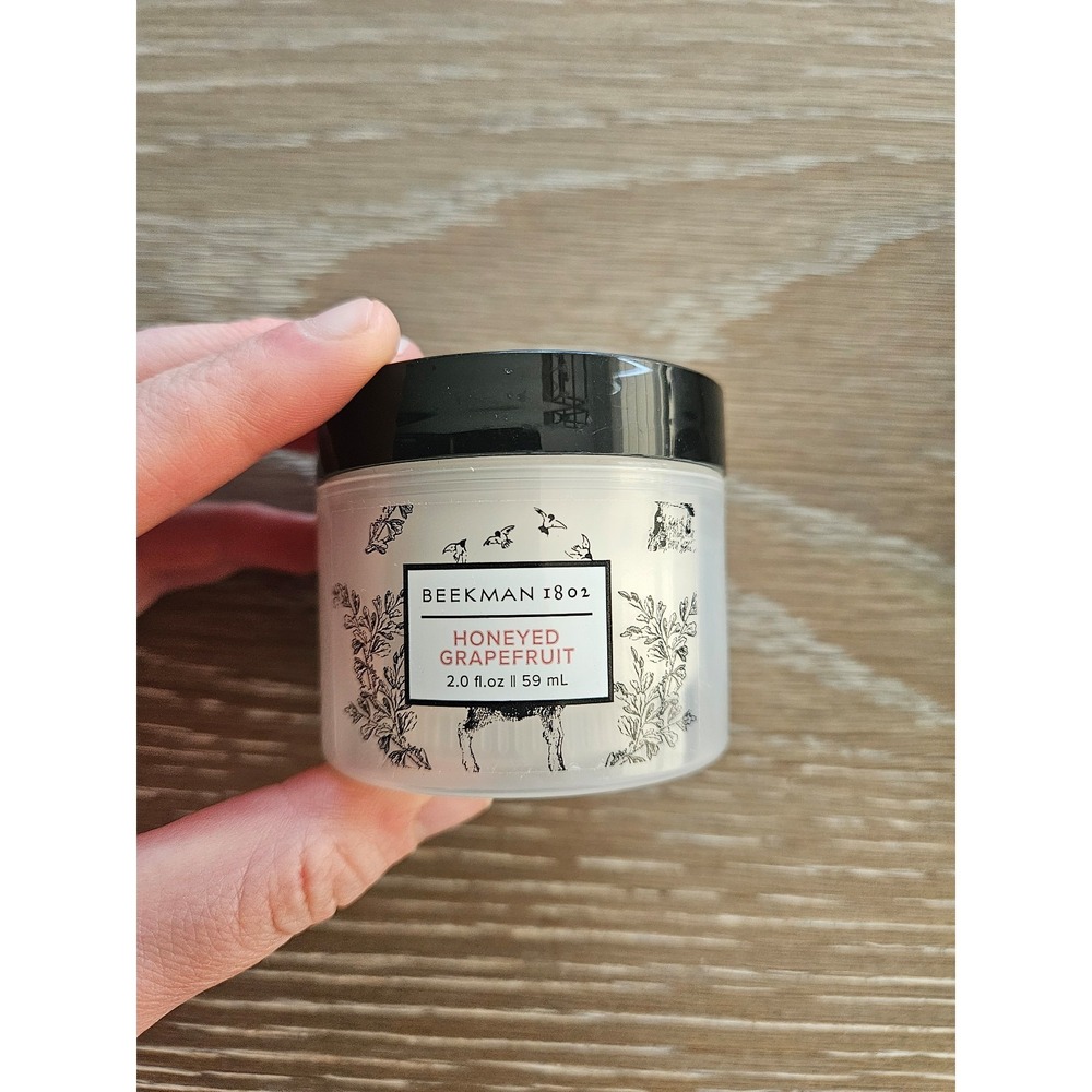 Beekman 1802 Honeyed Grapefruit body cream 2 oz. jar. BRAND NEW.